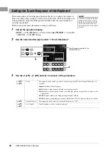 Предварительный просмотр 46 страницы Yamaha PSR-SX600 Owner'S Manual