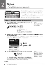 Предварительный просмотр 48 страницы Yamaha PSR-SX600 Owner'S Manual