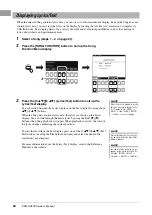 Предварительный просмотр 64 страницы Yamaha PSR-SX600 Owner'S Manual