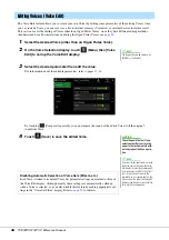 Предварительный просмотр 46 страницы Yamaha PSR-SX700 Reference Manual