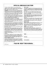 Предварительный просмотр 2 страницы Yamaha PSR-SX900 Owner'S Manual