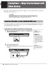 Предварительный просмотр 100 страницы Yamaha PSR-SX900 Owner'S Manual