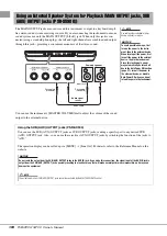 Предварительный просмотр 102 страницы Yamaha PSR-SX900 Owner'S Manual