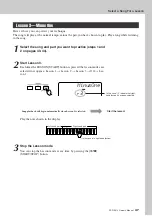 Preview for 47 page of Yamaha PSRE413 - KEYBOARD USB 100 PATTERNS Owner'S Manual