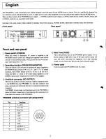 Preview for 3 page of Yamaha PW2000M Operating Manual