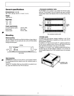 Preview for 4 page of Yamaha PW2000M Operating Manual