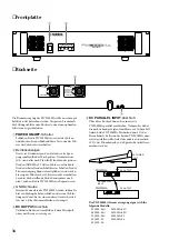 Предварительный просмотр 12 страницы Yamaha PW3000MA Owner'S Manual