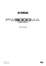 Preview for 14 page of Yamaha PW3000MA Owner'S Manual