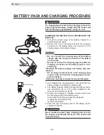 Preview for 92 page of Yamaha PW45 Original Instructions Manual