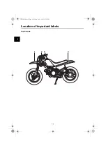 Предварительный просмотр 12 страницы Yamaha PW50 2016 Owner'S Manual