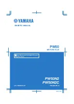 Yamaha PW50 2021 Owner'S Manual preview