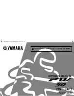 Предварительный просмотр 3 страницы Yamaha PW50(A1) Owner'S Manual