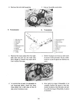 Preview for 38 page of Yamaha PW50L 1979 Service Manual