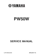 Preview for 1 page of Yamaha PW50W 2007 Service Manual