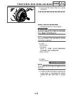 Preview for 68 page of Yamaha PW50W 2007 Service Manual