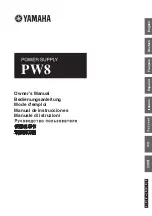 Yamaha PW8 Owner'S Manual preview