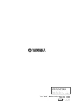 Preview for 10 page of Yamaha PW8 Owner'S Manual