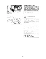 Предварительный просмотр 70 страницы Yamaha PW80(N) Owner'S Service Manual