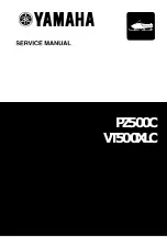 Предварительный просмотр 1 страницы Yamaha PZ500C Service Manual