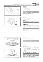 Предварительный просмотр 77 страницы Yamaha PZ500C Service Manual