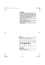 Предварительный просмотр 36 страницы Yamaha PZ50FXW Owner'S Manual