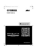 Preview for 3 page of Yamaha PZ50GTD Owner'S Manual