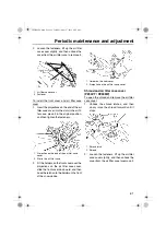 Preview for 69 page of Yamaha PZ50GTD Owner'S Manual