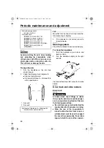 Preview for 88 page of Yamaha PZ50GTD Owner'S Manual