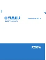 Preview for 1 page of Yamaha PZ50W Owner'S Manual