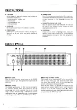 Preview for 4 page of Yamaha Q2031A Operating Manual