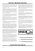 Preview for 3 page of Yamaha QR10 Owner'S Manual