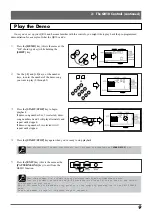 Preview for 15 page of Yamaha QR10 Owner'S Manual