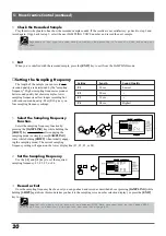 Preview for 26 page of Yamaha QR10 Owner'S Manual