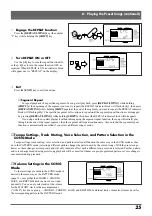 Preview for 31 page of Yamaha QR10 Owner'S Manual