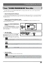 Preview for 39 page of Yamaha QR10 Owner'S Manual