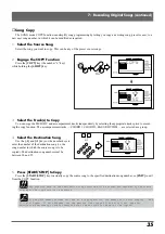 Preview for 41 page of Yamaha QR10 Owner'S Manual