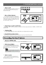 Preview for 43 page of Yamaha QR10 Owner'S Manual