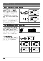 Preview for 50 page of Yamaha QR10 Owner'S Manual