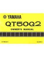 Yamaha QT50 Owner'S Manual preview