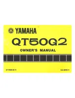 Предварительный просмотр 1 страницы Yamaha QT50G2 Owner'S Manual