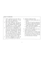 Предварительный просмотр 2 страницы Yamaha QT50G2 Owner'S Manual