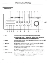 Предварительный просмотр 8 страницы Yamaha QX-5FD Operating Manual