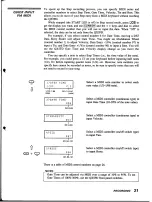 Предварительный просмотр 23 страницы Yamaha QX-5FD Operating Manual