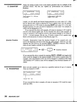 Предварительный просмотр 38 страницы Yamaha QX-5FD Operating Manual