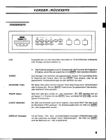 Предварительный просмотр 9 страницы Yamaha QX5 (German) Eigentümer-Handbuch