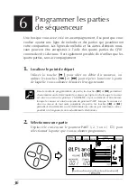 Preview for 44 page of Yamaha QY-8 (French) Mode D'Emploi