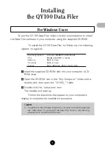 Предварительный просмотр 5 страницы Yamaha QY100 Data Filer Installation Manual
