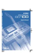 Yamaha QY100 Data Filer Owner'S Manual предпросмотр