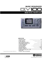 Предварительный просмотр 1 страницы Yamaha QY100 Data Filer Service Manual