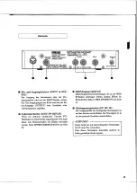 Preview for 50 page of Yamaha R-100 Operation Manual